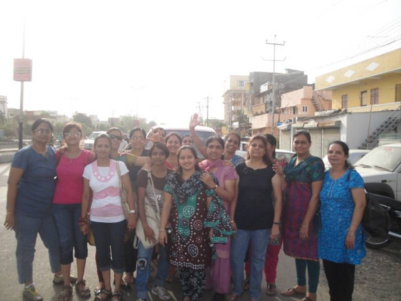 Picnic at Pavagadh by Deaf Women