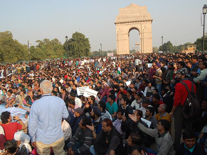 Historic Gathering At India Gate