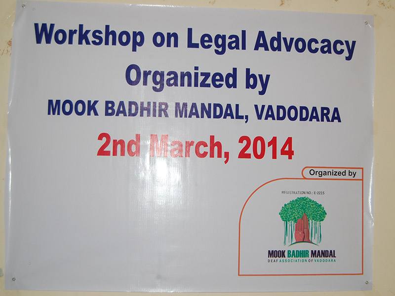 Workshop On Legal Advocacy