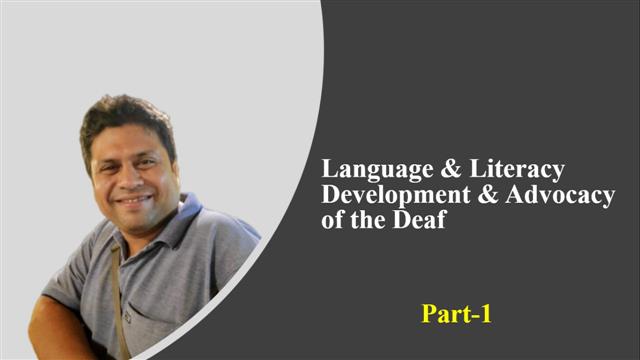 Language & Literacy Development & Advocacy Part 1